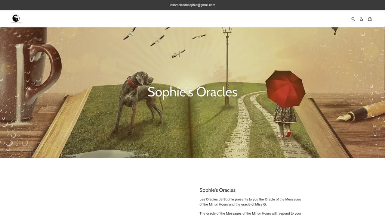 Screenshot de Les Oracles de Sophie