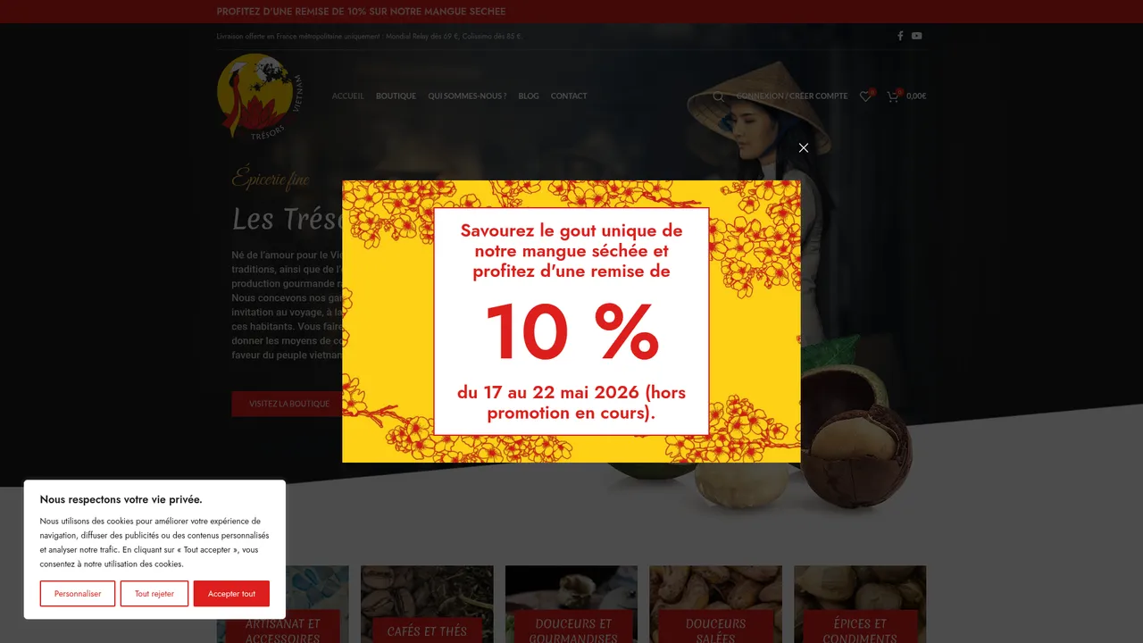 Screenshot de Les Trésors du Vietnam