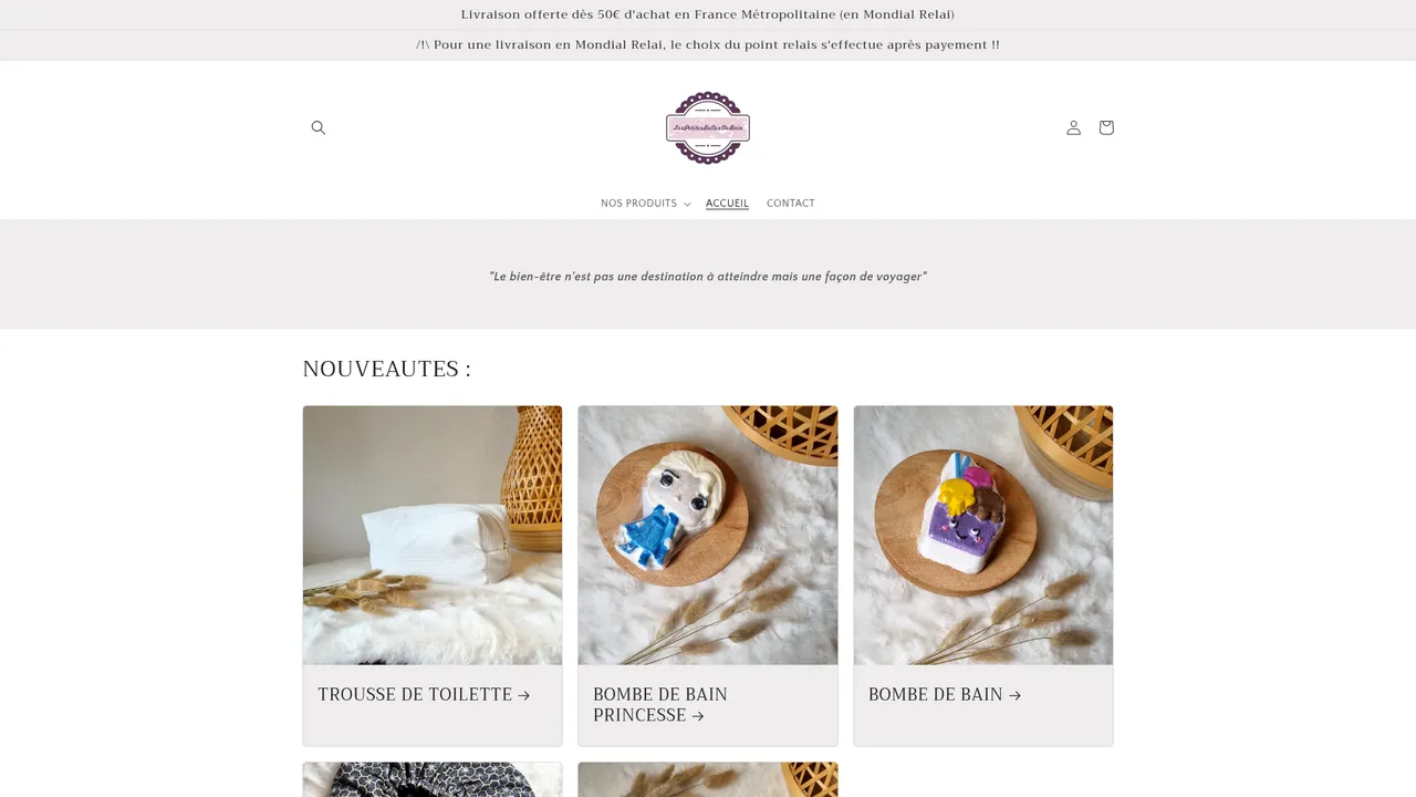 Screenshot de Lespetitesbullesdebain
