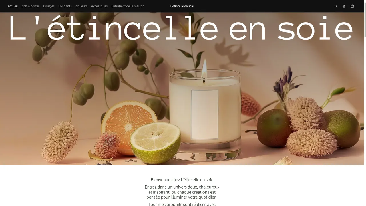 Screenshot de L'étincelle en soie