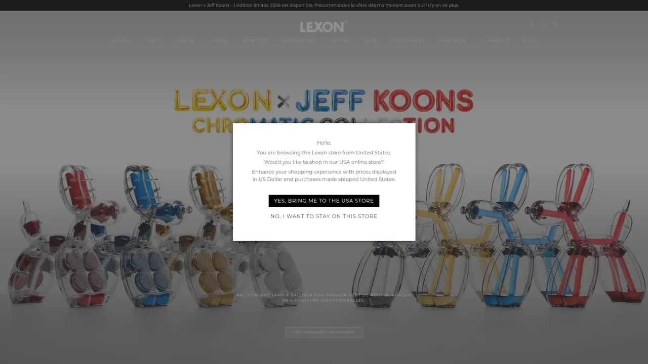 Screenshot de Lexon Design