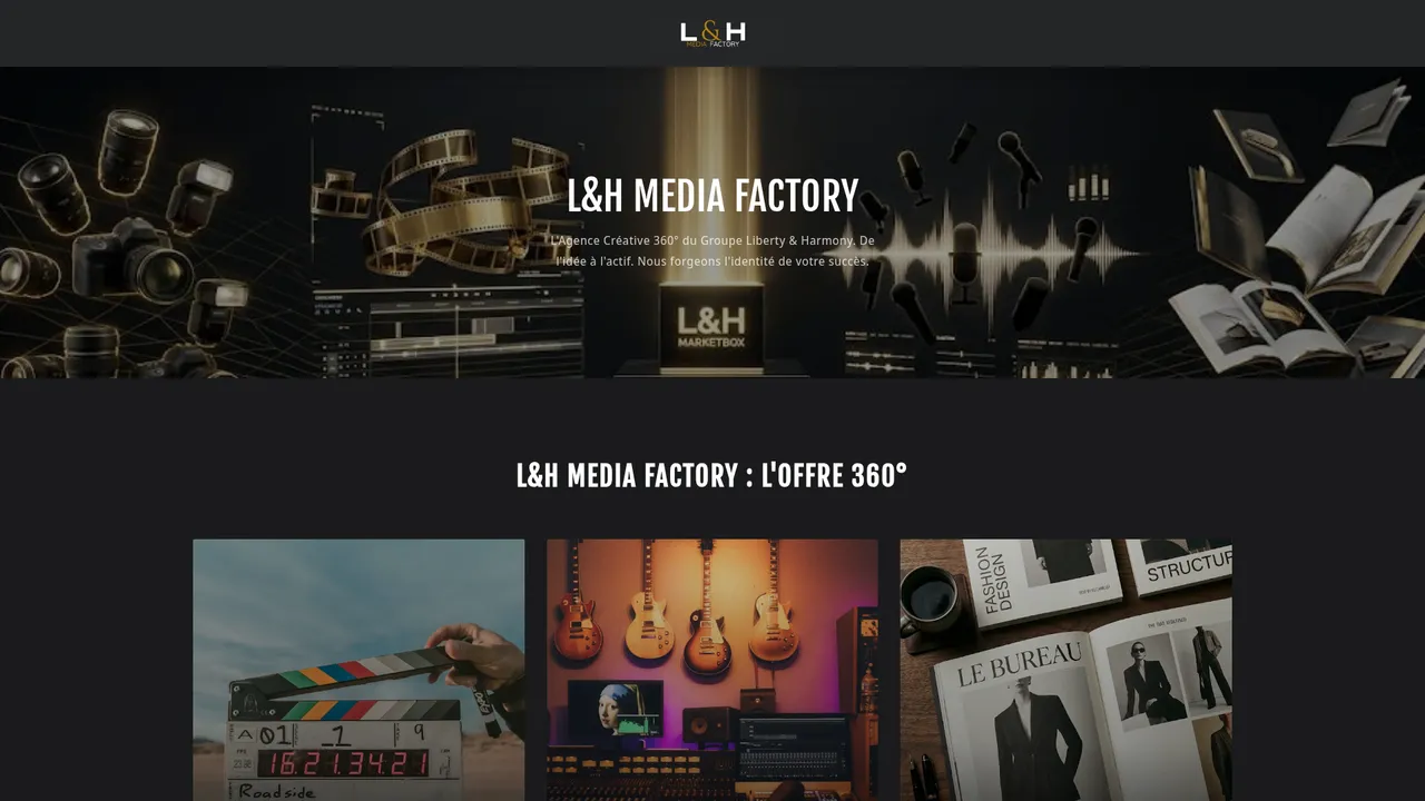 Screenshot de L&H Media Factory
