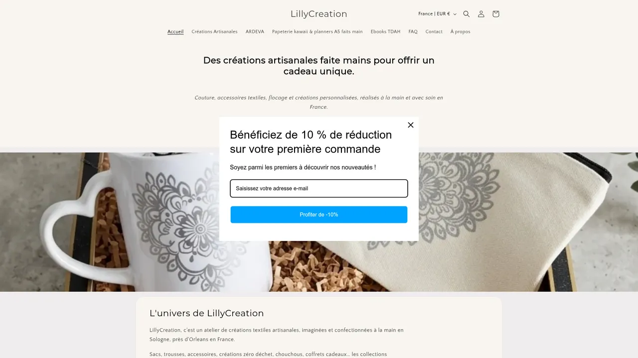 Screenshot de LillyCreation