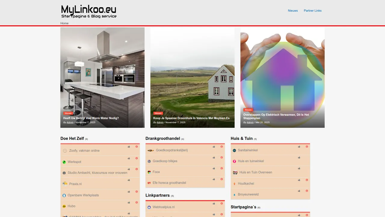 Screenshot de Linkoo, objets connectés et services pour toute la famille