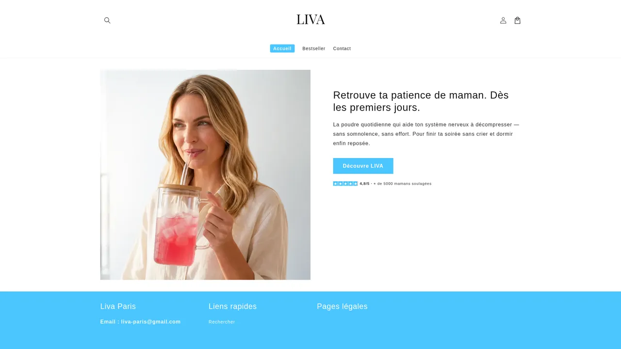 Screenshot de Liva Paris