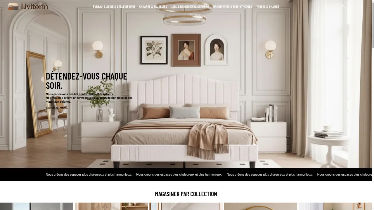 Screenshot de livitorin.com
