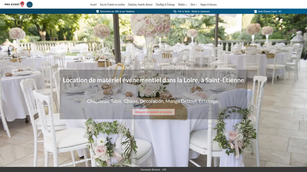 Screenshot de LocaTable42.fr