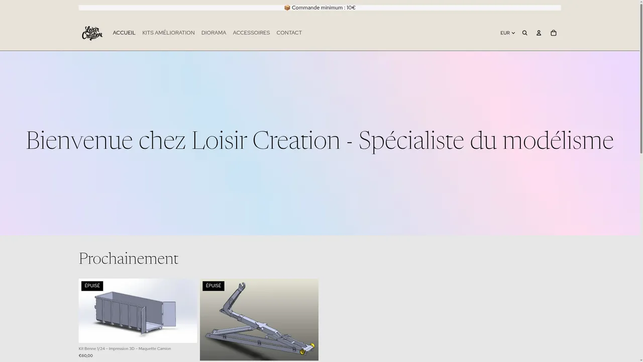 Screenshot de Loisir Creation