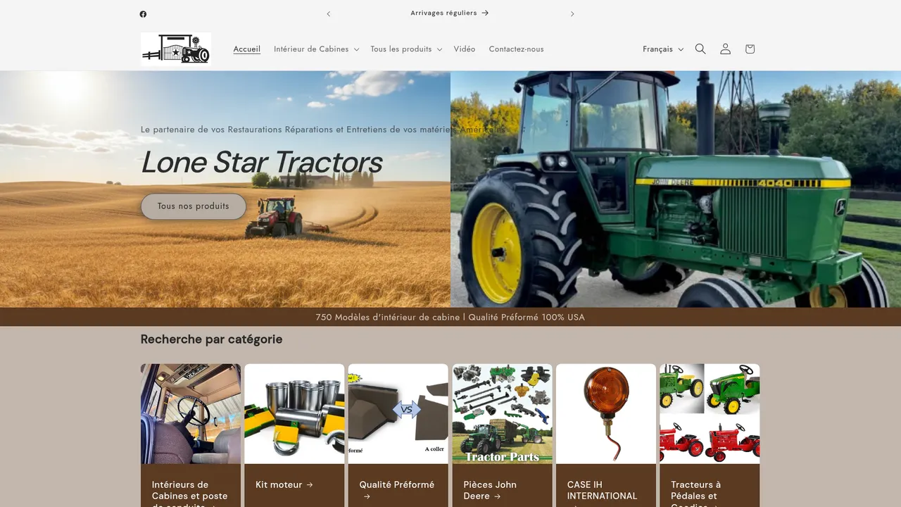 Screenshot de Lone Star Tractors