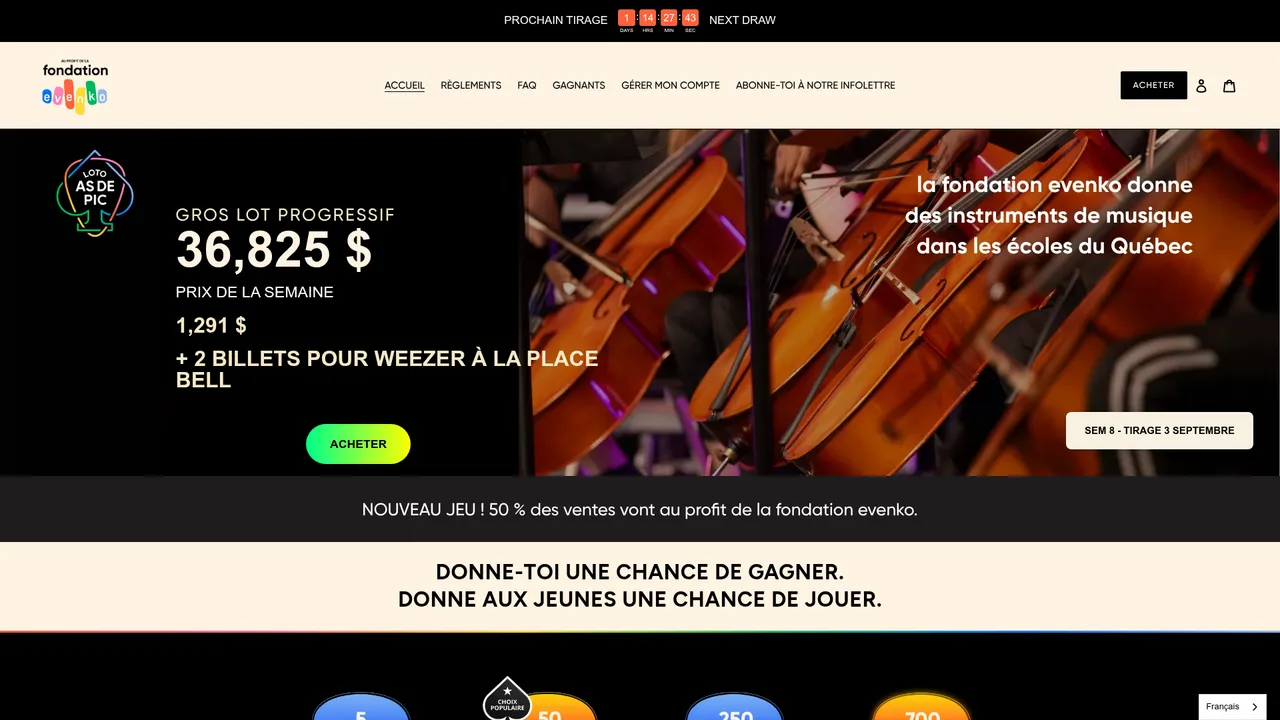 Screenshot de Loto As de pic