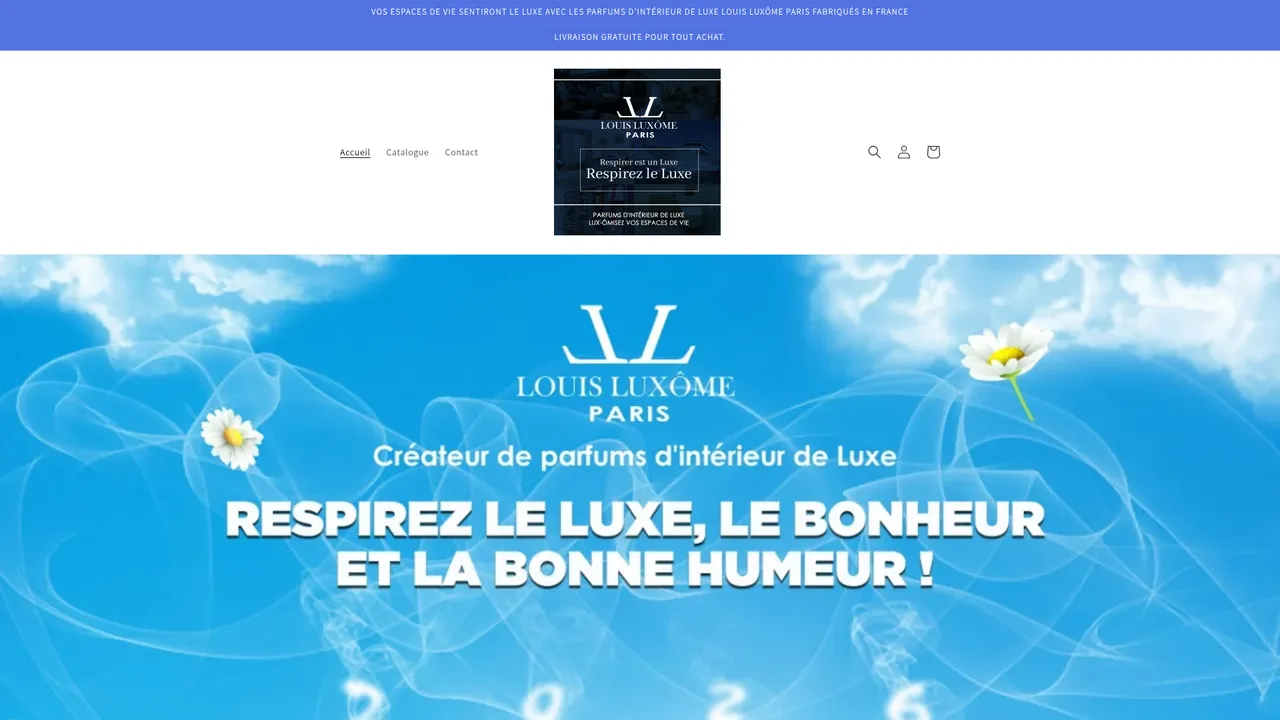 Screenshot de louisluxomeparis