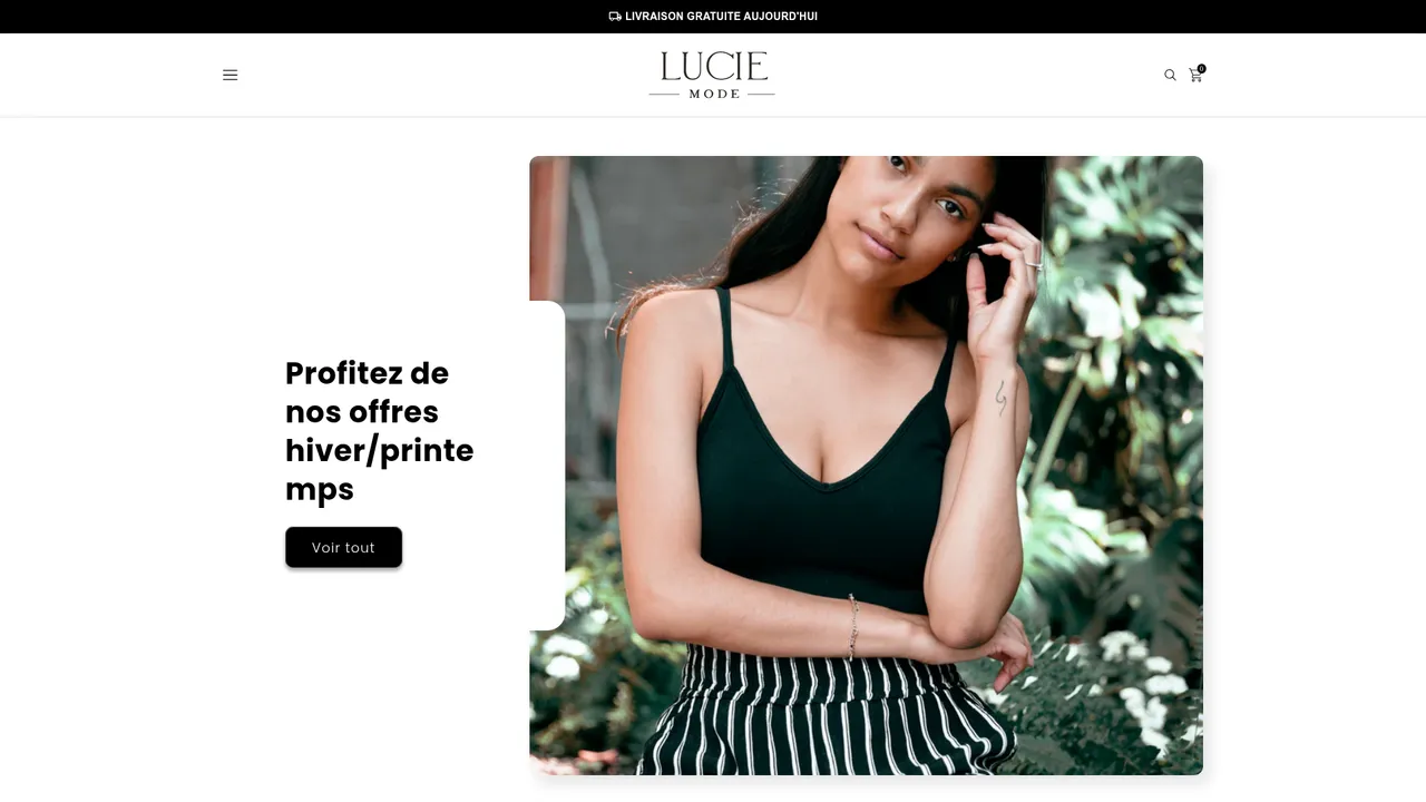 Screenshot de Lucie Mode FR