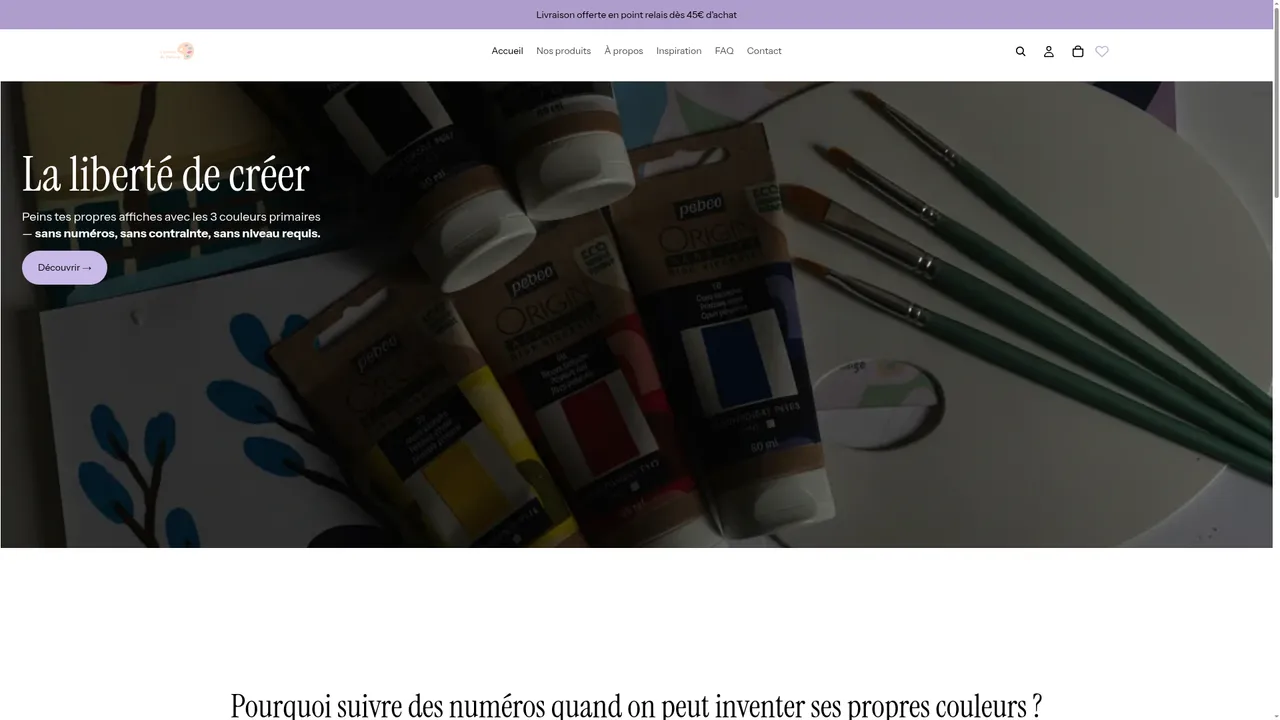 Aperçu du site L'Univers du Mélange