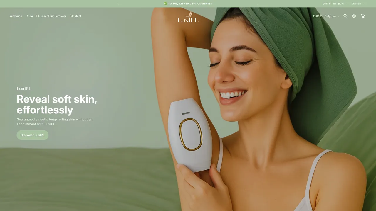 Aperçu du site LuxIPL