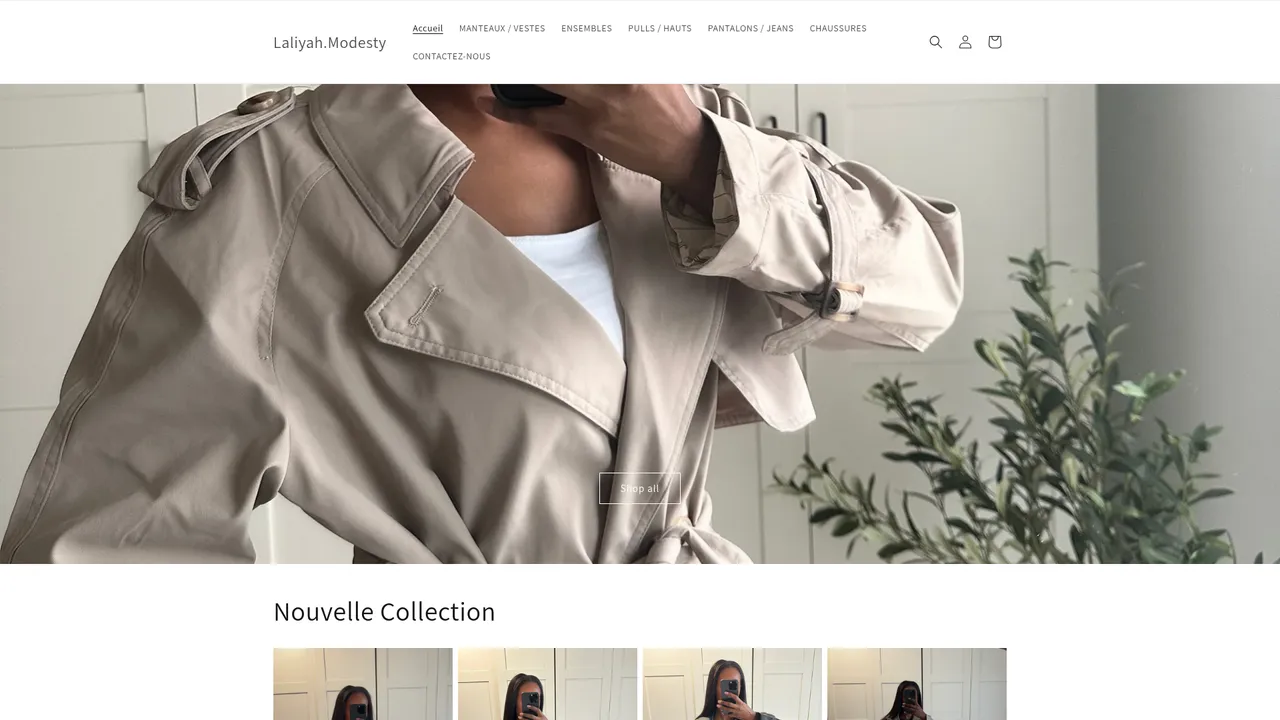 Screenshot de Ma boutique