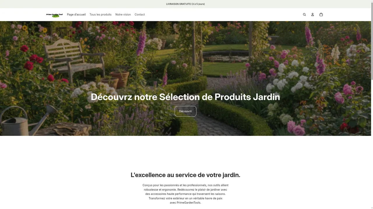 Screenshot de Ma boutique