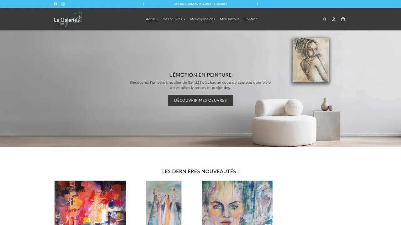 Screenshot de Ma boutique