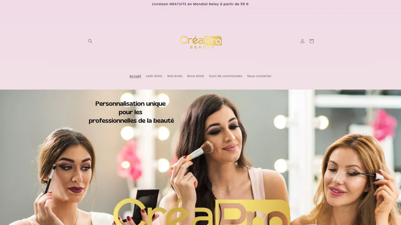 Screenshot de Ma boutique