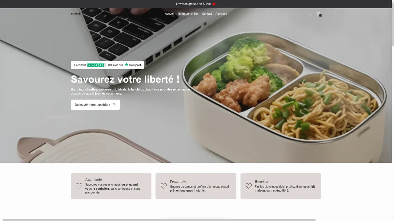 Screenshot de Ma boutique