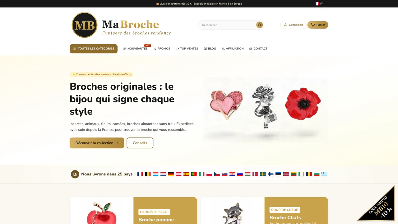 Screenshot de Ma Broche