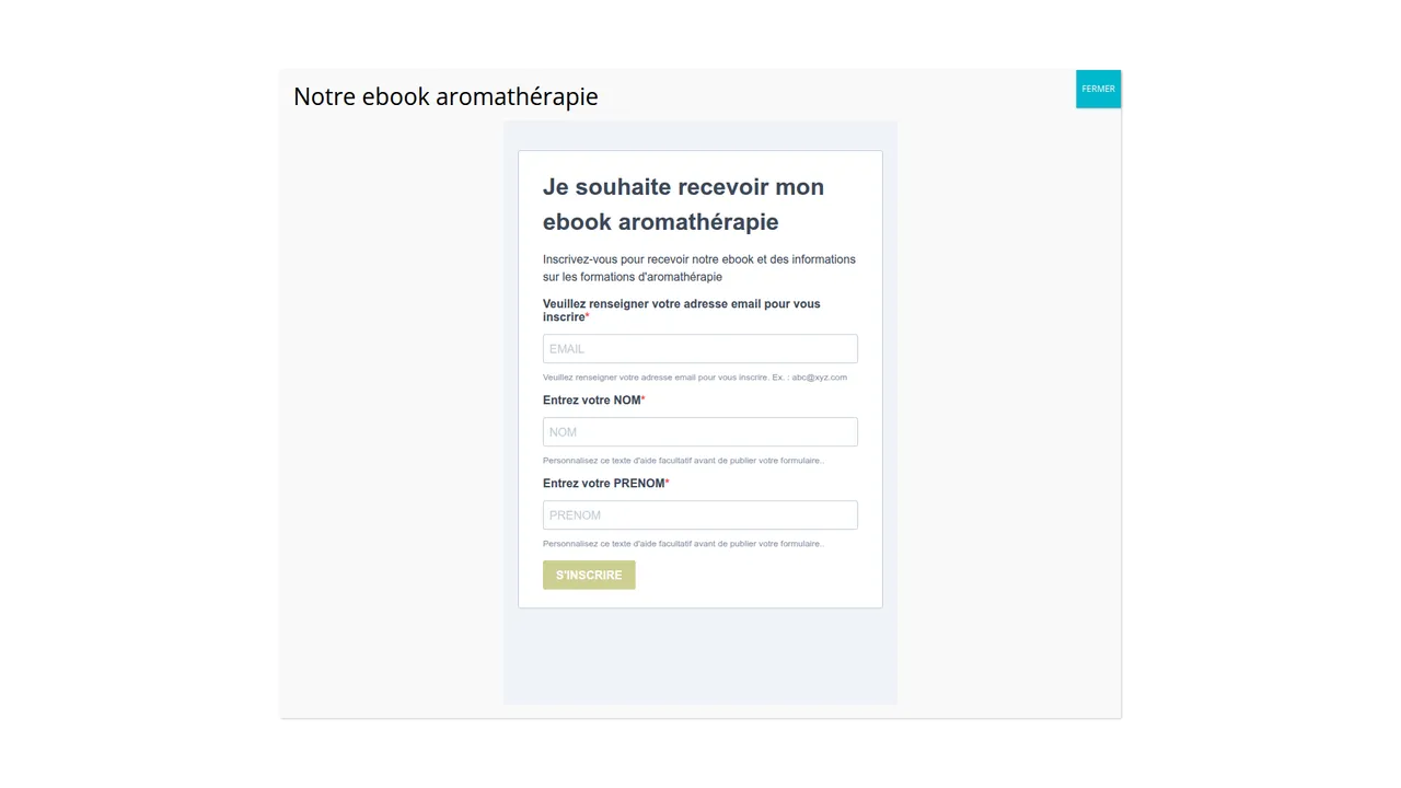 Aperçu du site Ma formation scientifique