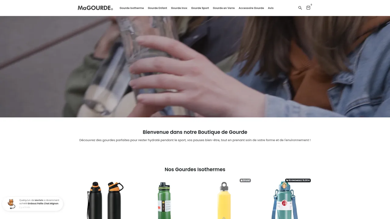 Screenshot de Ma Gourde