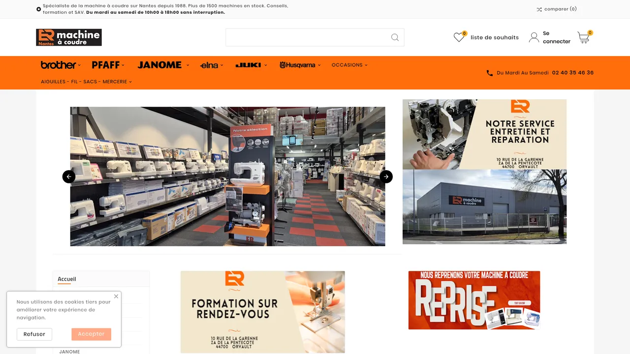 Screenshot de machine-a-coudre-er.fr