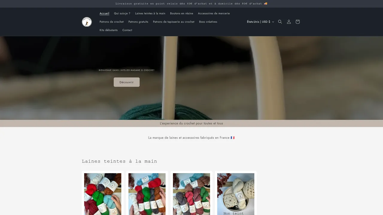 Screenshot de Madame D Crochet