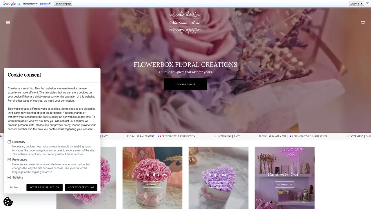 Screenshot de MADAME ROSE