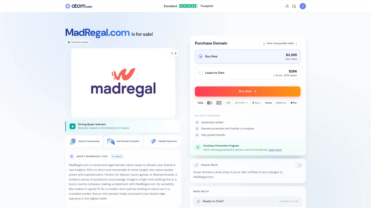 Aperçu du site Madregal, personnalisation de puzzle en ligne