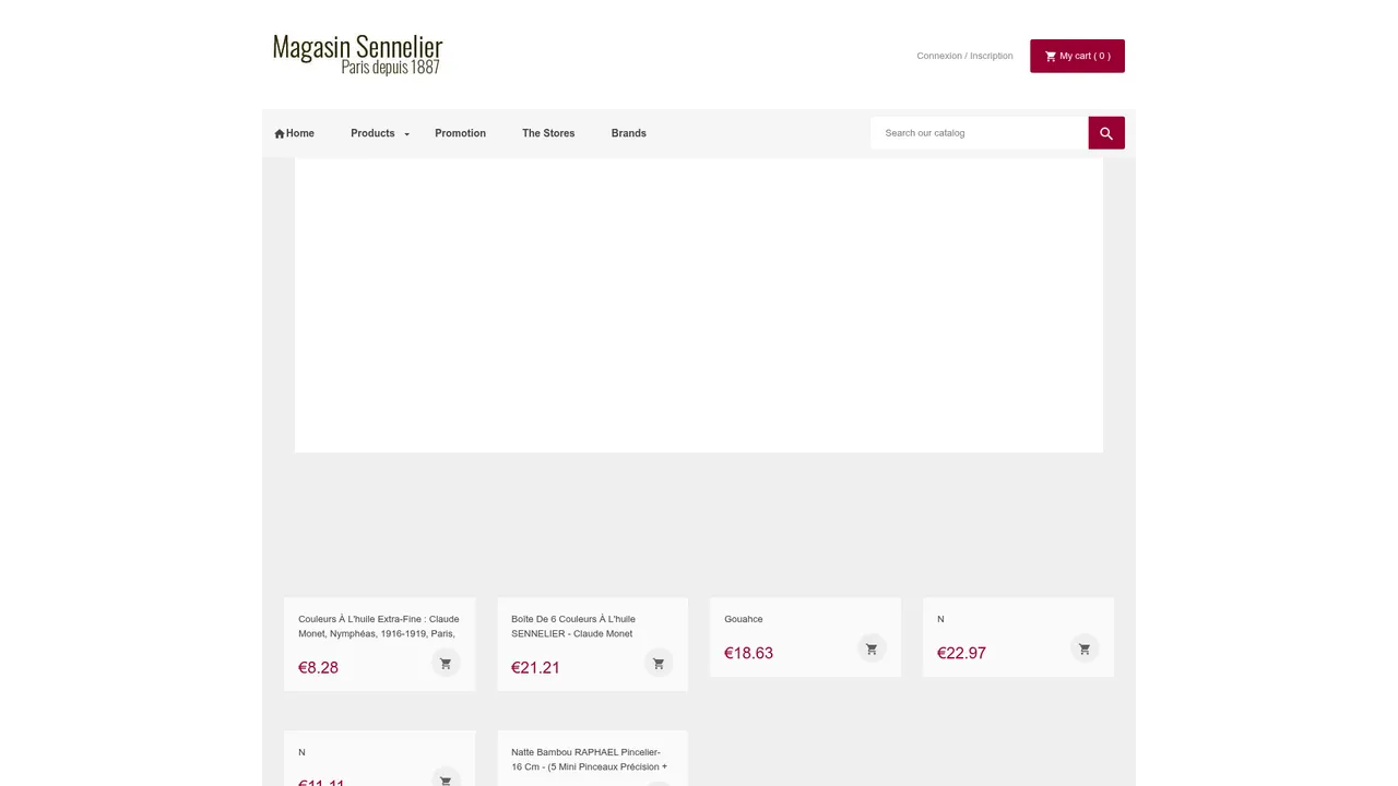Screenshot de Magasin Sennelier