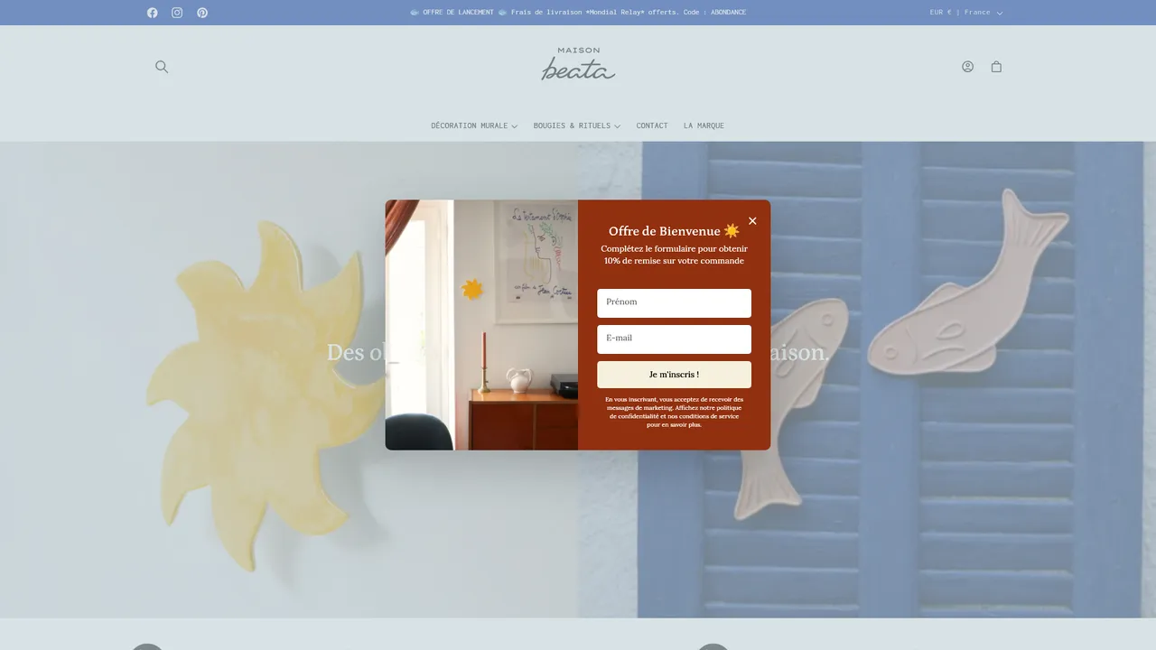 Screenshot de Maison Beata