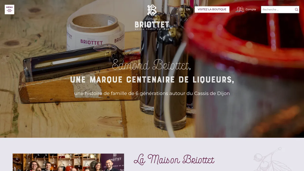 Screenshot de Maison Briottet