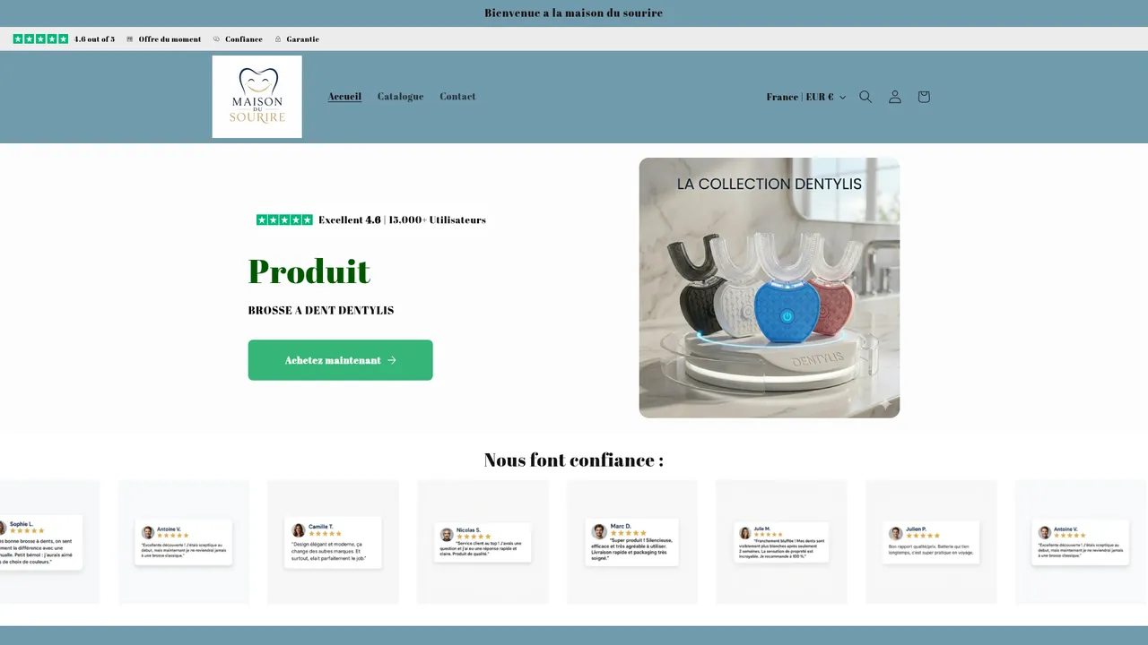 Screenshot de Maison du sourire
