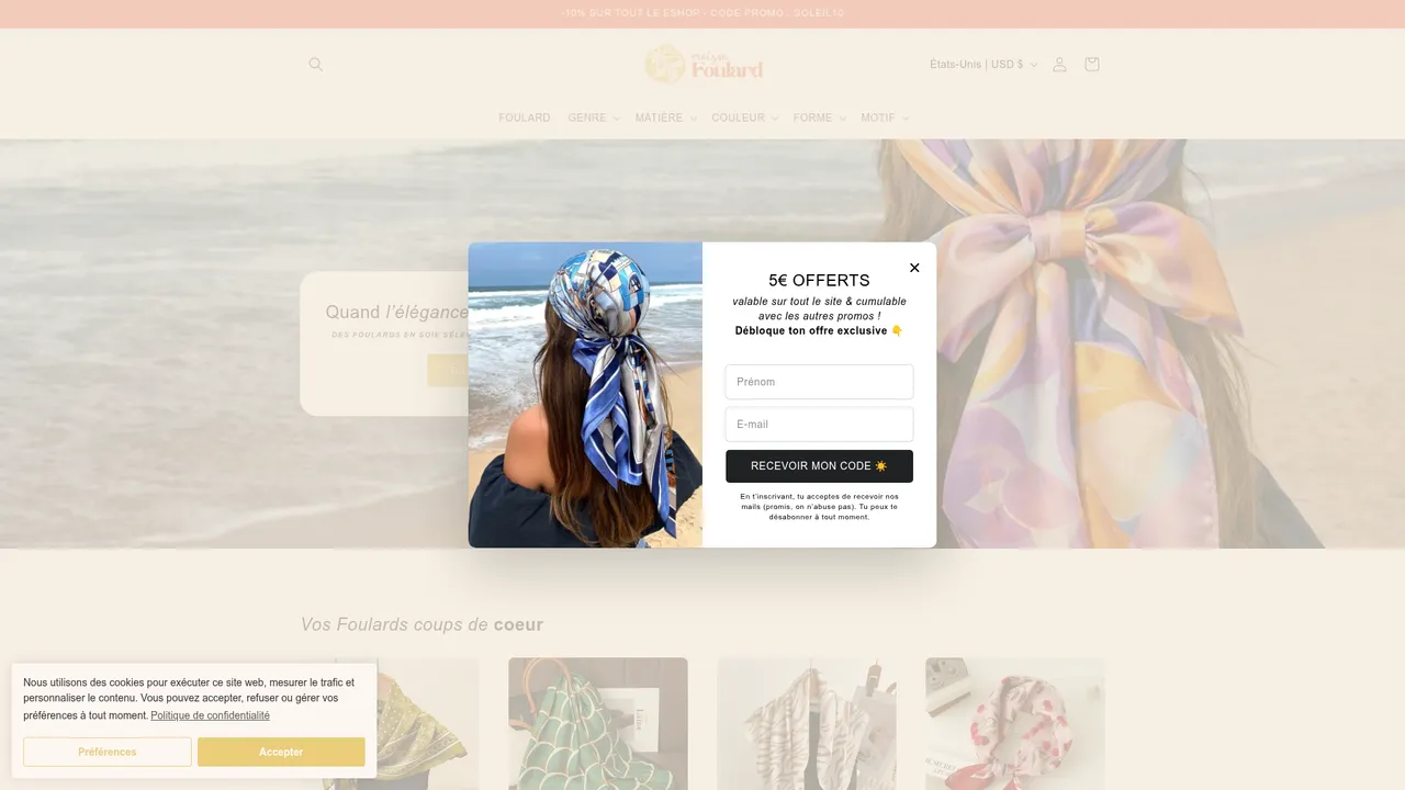 Screenshot de Maison Foulard