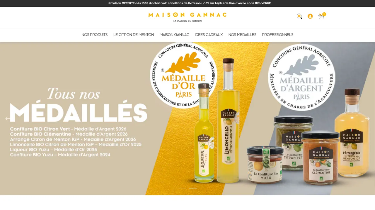 Screenshot de MAISON GANNAC