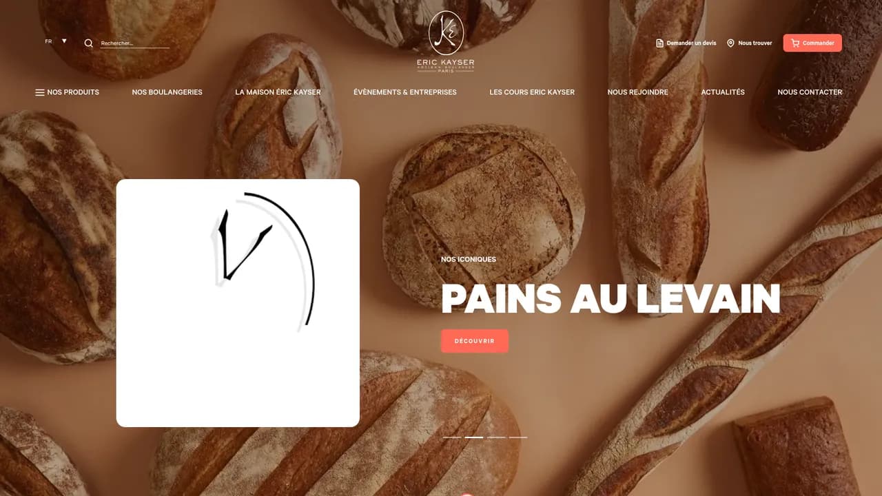 Screenshot de Maison Kayser