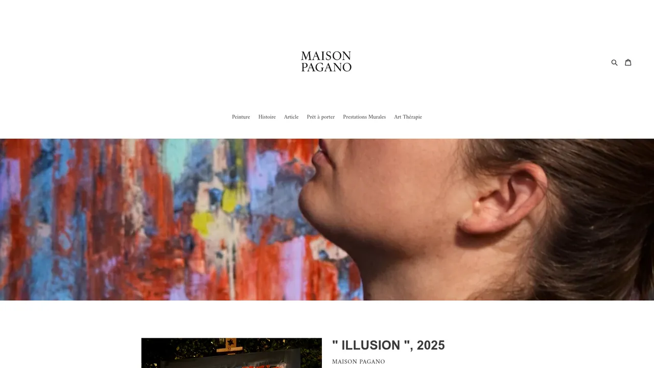 Screenshot de MAISON PAGANO