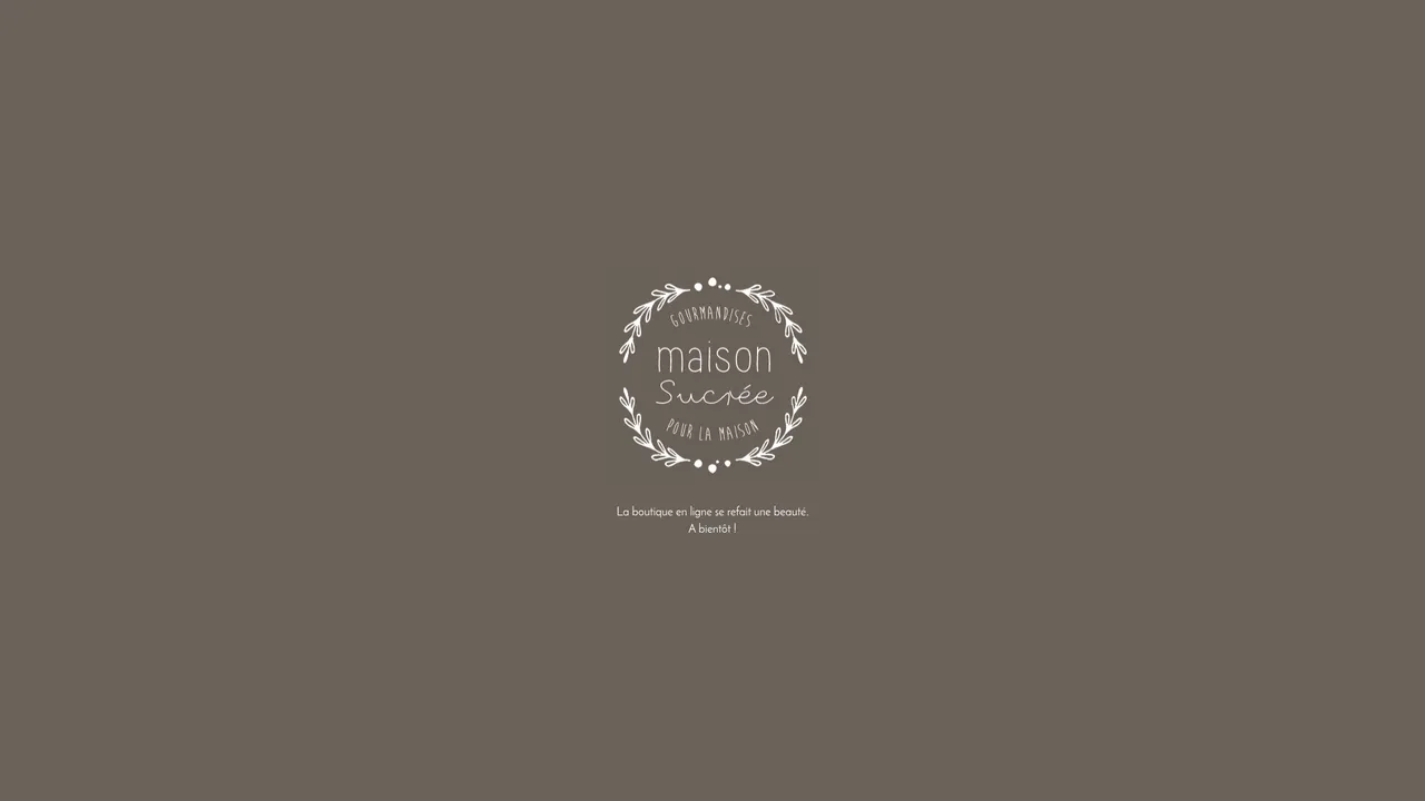 Aperçu du site Maison Sucrée
