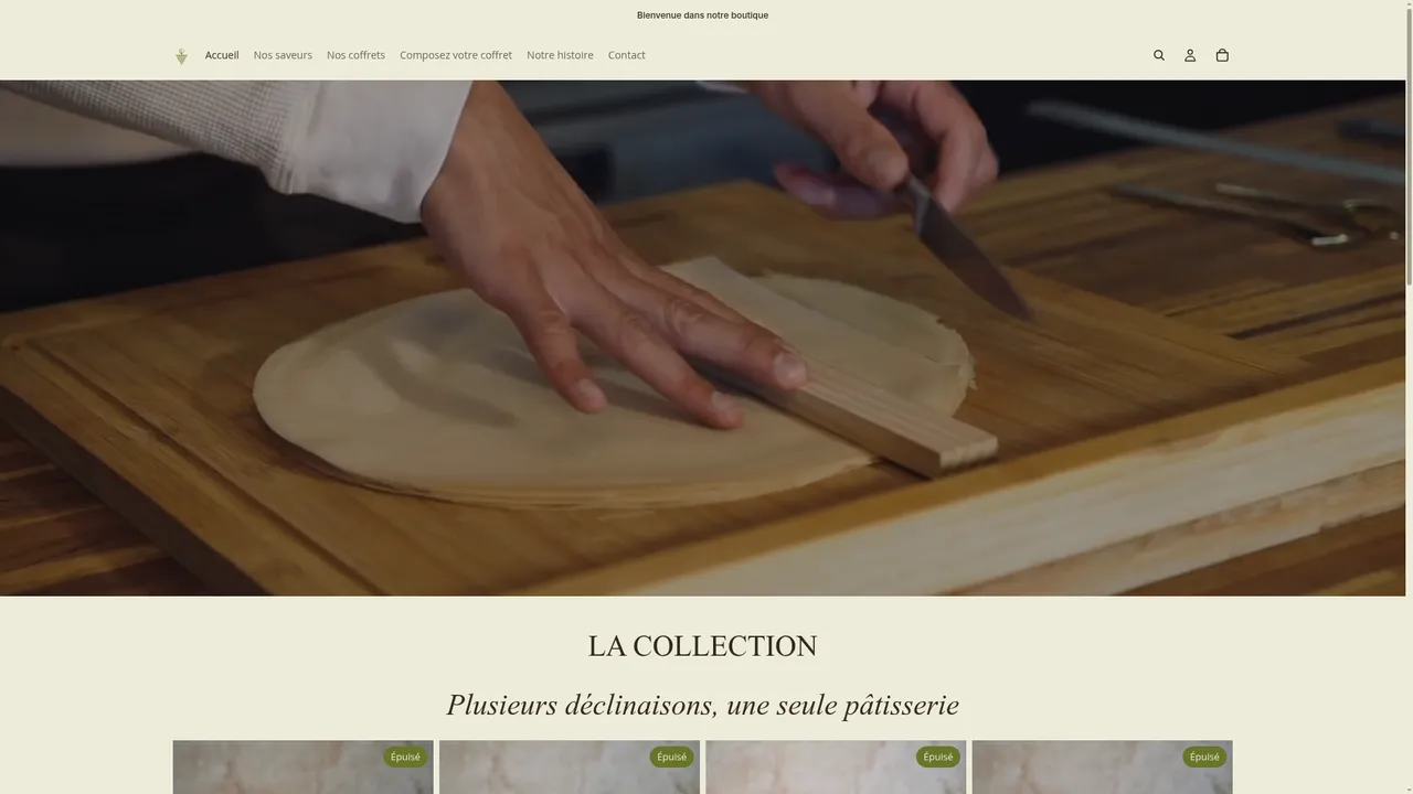 Screenshot de maisonbennasr.com