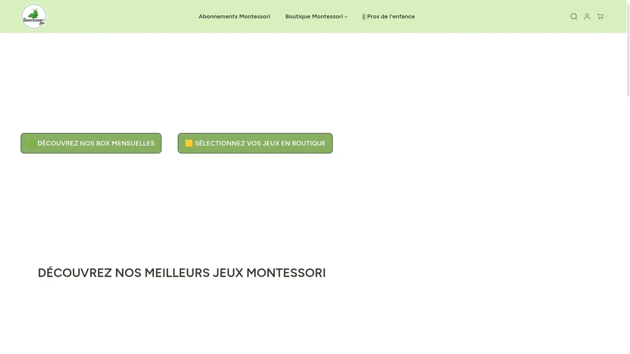 Screenshot de MaMontessoriBox