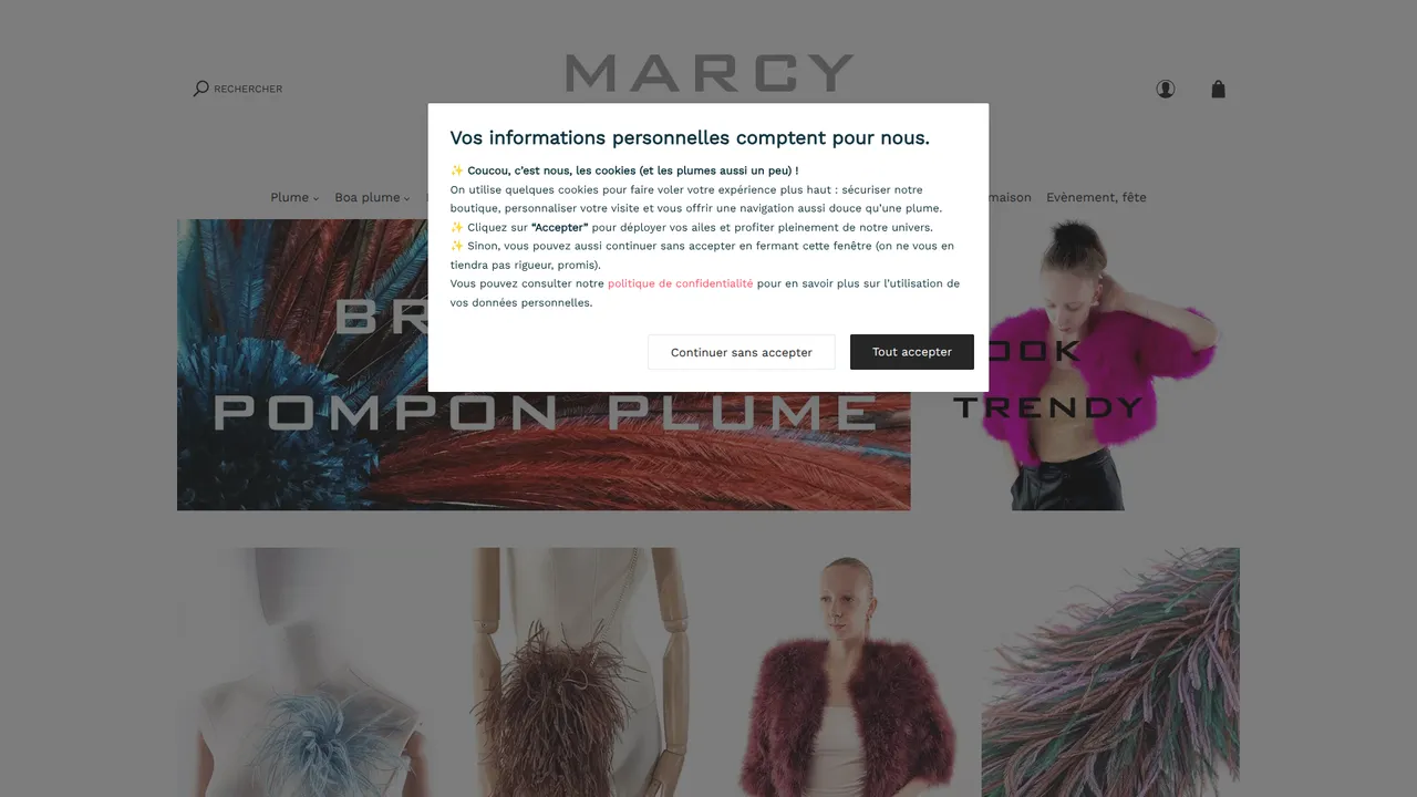 Screenshot de Marcy Plumassier