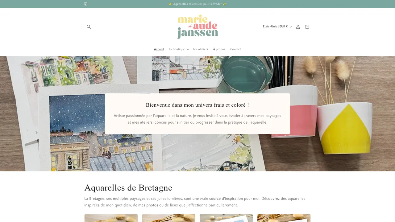 Screenshot de Marie-Aude Janssen