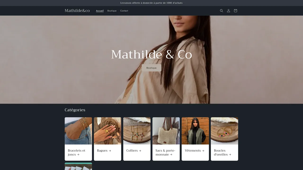 Screenshot de Mathilde&co