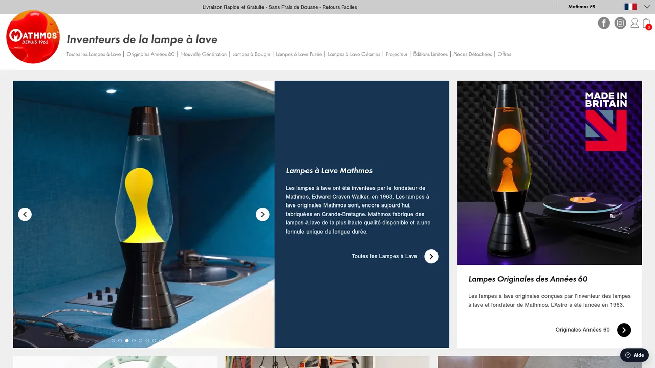 Screenshot de mathmos.fr