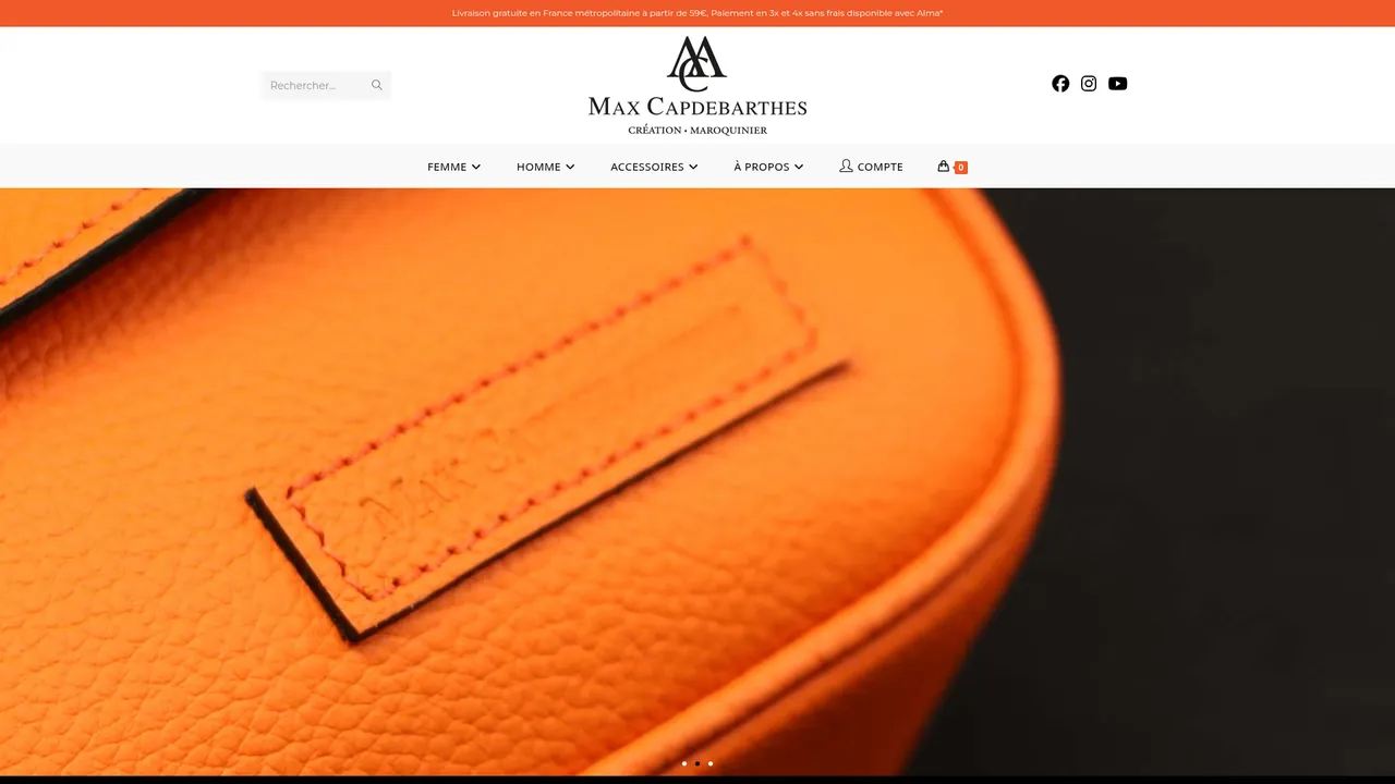 Aperçu du site max-capdebarthes.fr