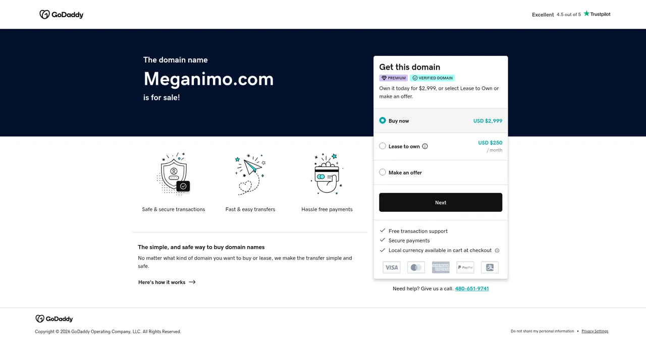 Screenshot de Méganimo, le spécialiste du bien-être chien et chat