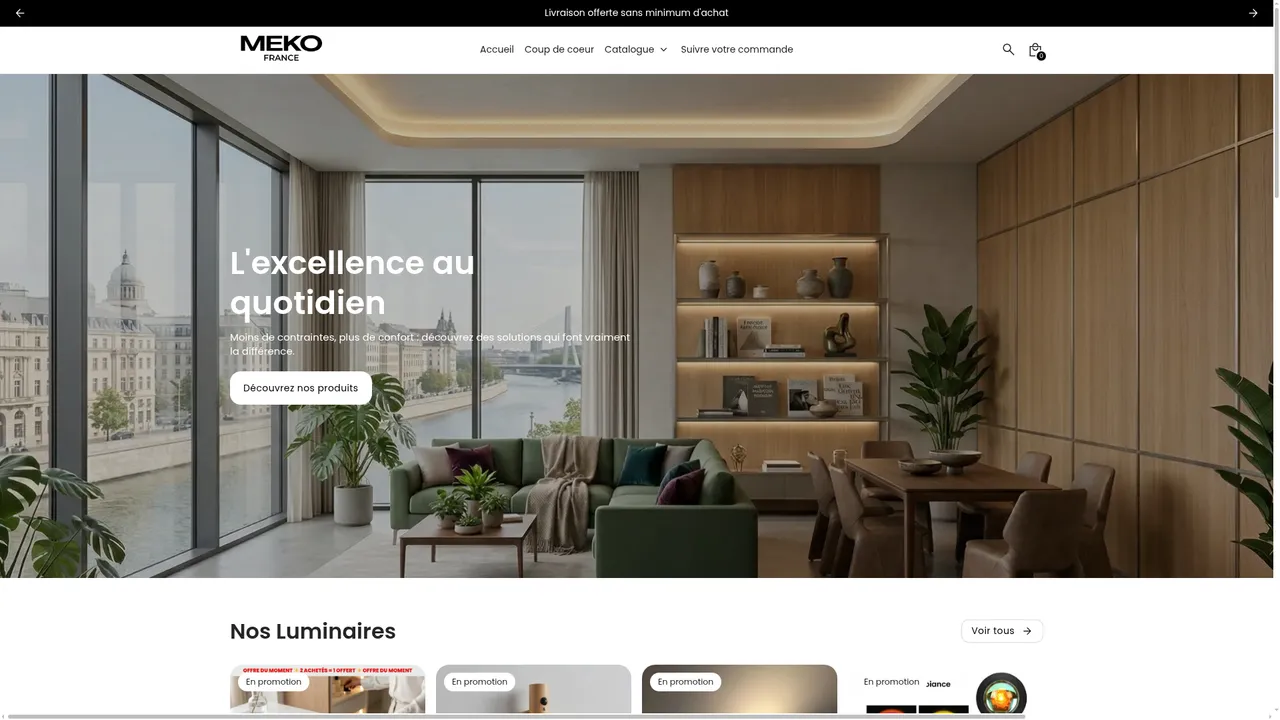 Screenshot de Meko France