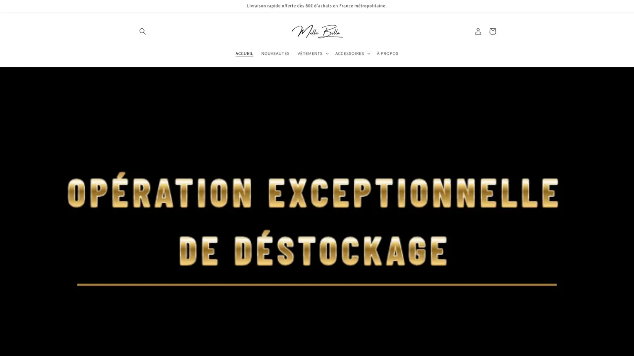 Aperçu du site MELLA BELLA