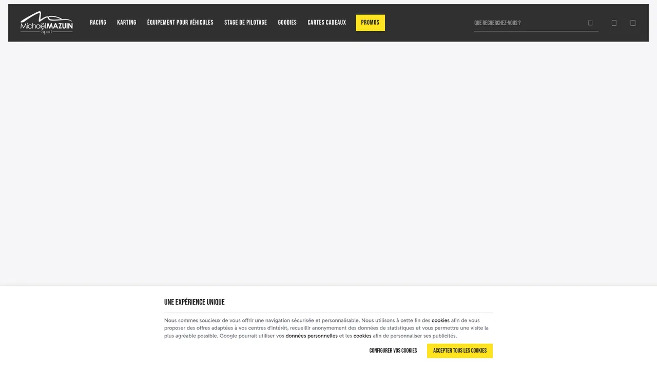 Screenshot de Michaël Mazuin Sport : sports moteur